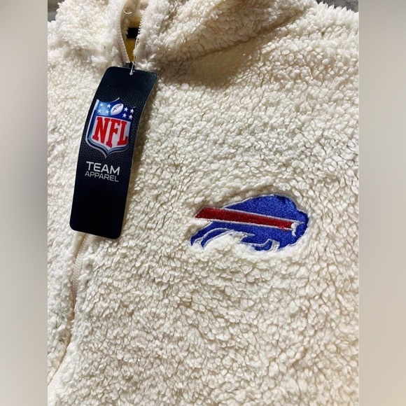 NEW NFL Buffalo Bills Sherpa Full Zip - Picture 3 of 8